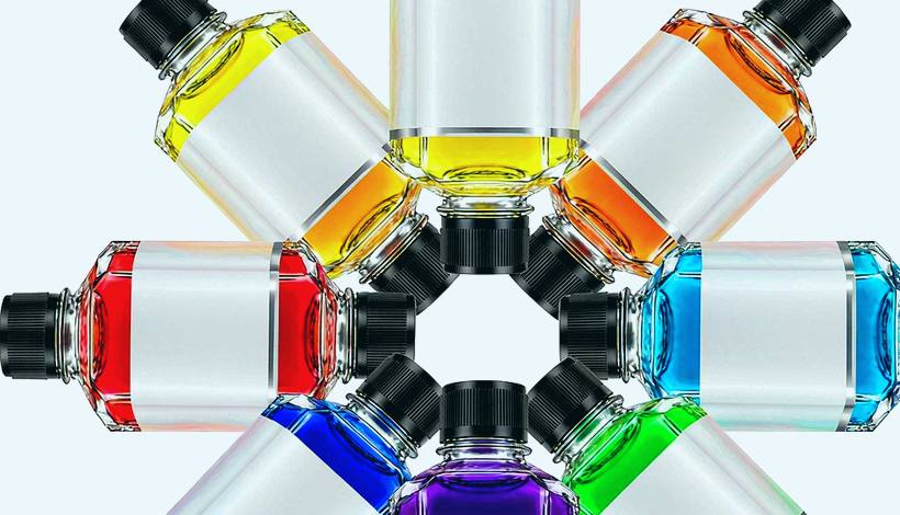 Export Approved Vape Juice packaging detail